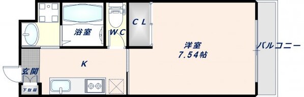 ARCENCIEL　SQUARE　FUKAEBASHIの物件間取画像